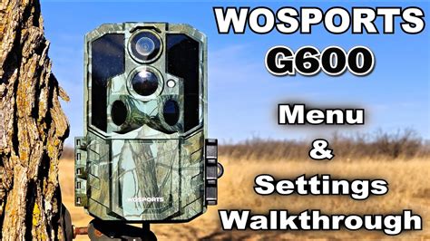 wosports g600 trail camera user manual